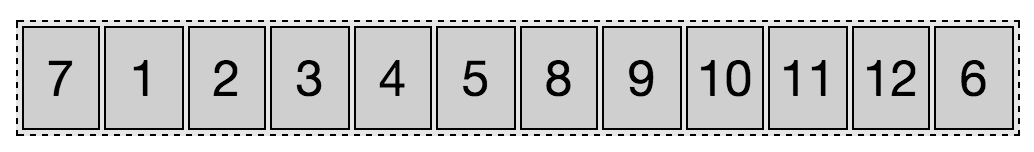 Setting order to any value other than 0 will reorder that flex item