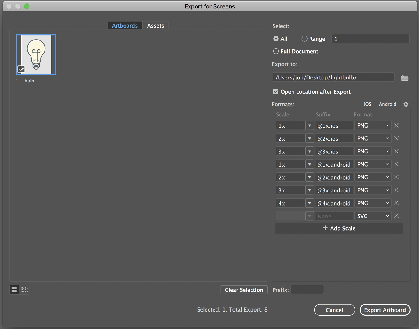Use vector image tools to generate the pixel densities required