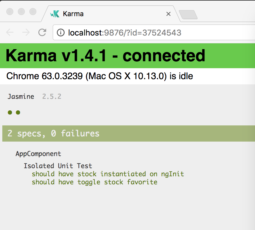 Karma in Chrome