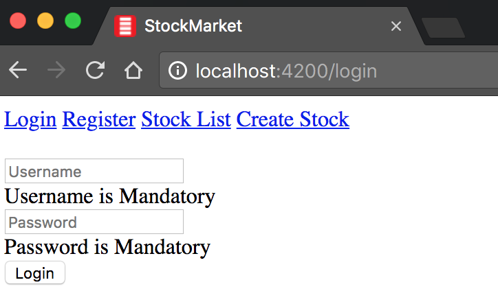 Simple Routing in Angular