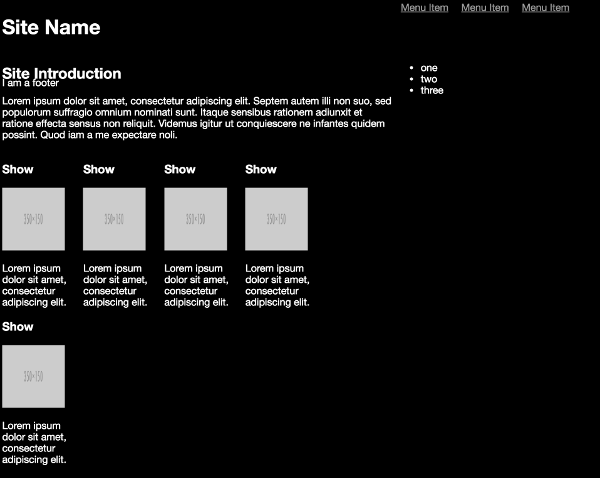 Sub-elements not yet added