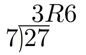 Long Division Example 1