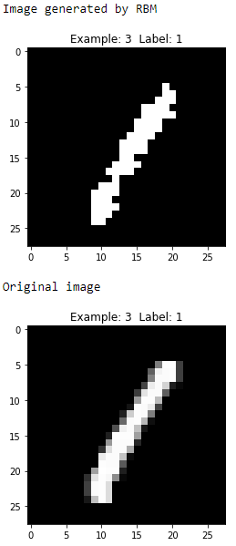 Fourth Generated Image of the First RBM