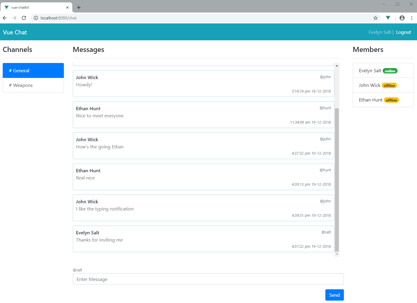 Switching between member accounts