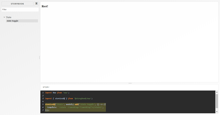 Storysource in action