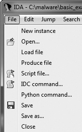 Options for loading IDC and Python Scripts