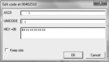 Inserting new instructions