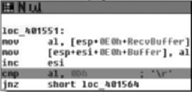 Reading and Writing Bytes to the Buffer