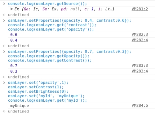 Time for action – changing layer properties