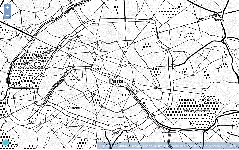 Time for action – creating a Stamen layer
