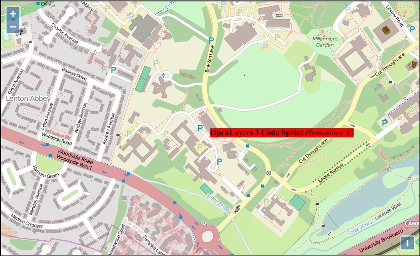 Time for action – introducing ol.Overlay with a static example