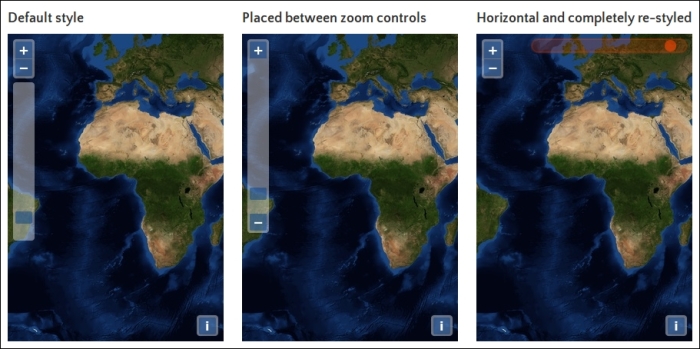 The ol.control.ZoomSlider control