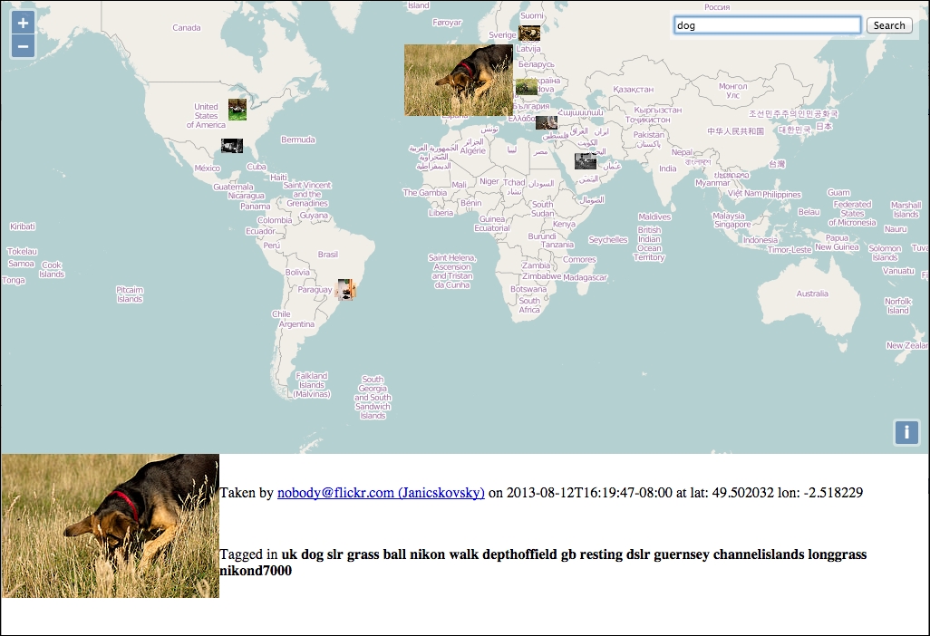 Time for action – adding dynamic tags to your map