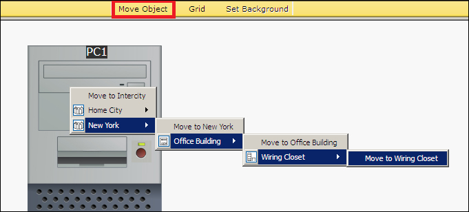 Moving devices physically