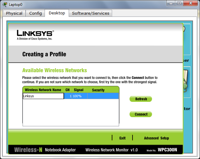 Configuring a Linksys access point