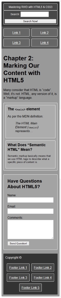 Output screenshots for desktop and mobile
