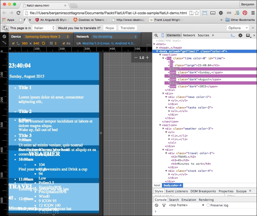 Let's talk about the weather, travel, and the stock market