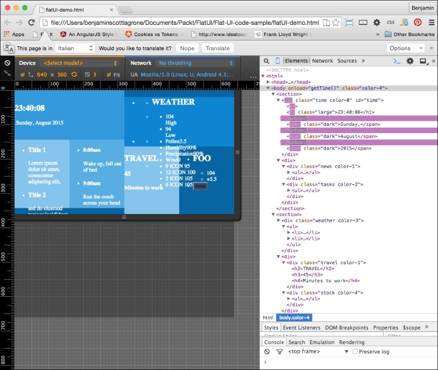 Let's talk about the weather, travel, and the stock market