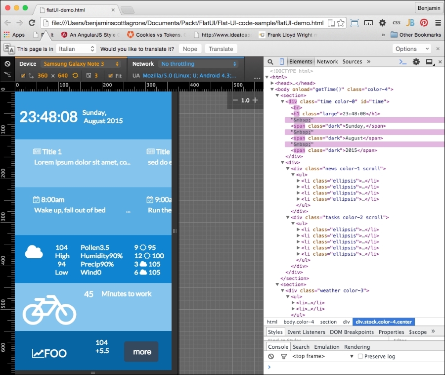Final cleanup of the portrait orientation