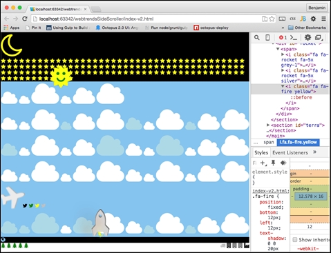 Styling the ground objects