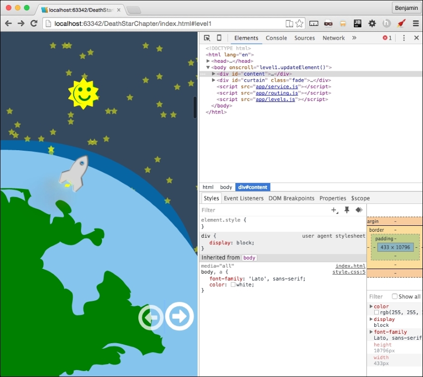 Creating a moving object