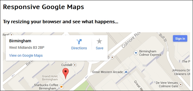 Creating a real-world example