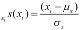Computing a coefficient of correlation