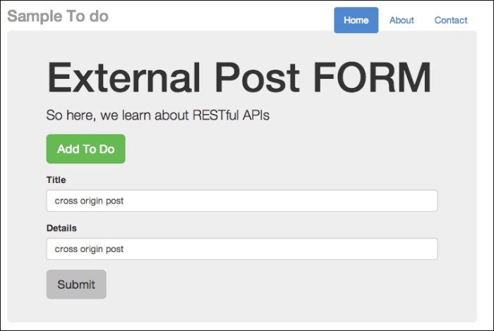 Cross-origin injection