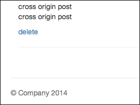 Cross-origin injection