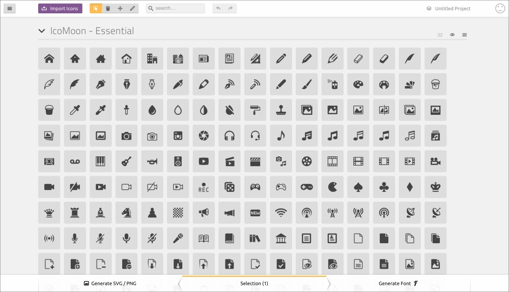 Save time with SVG icon services