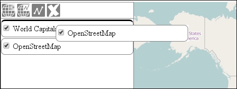 Changing the layer order with the Drag and Drop API