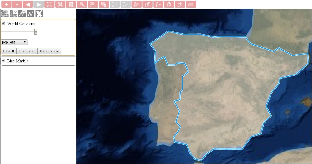 Extending the toolbar