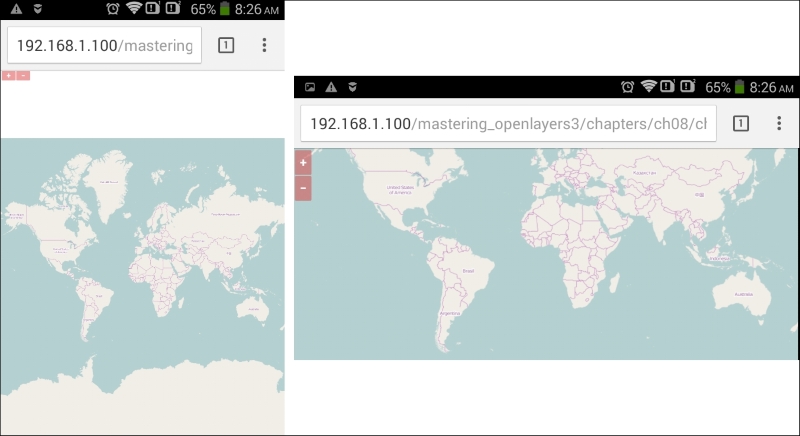 Constructing the map