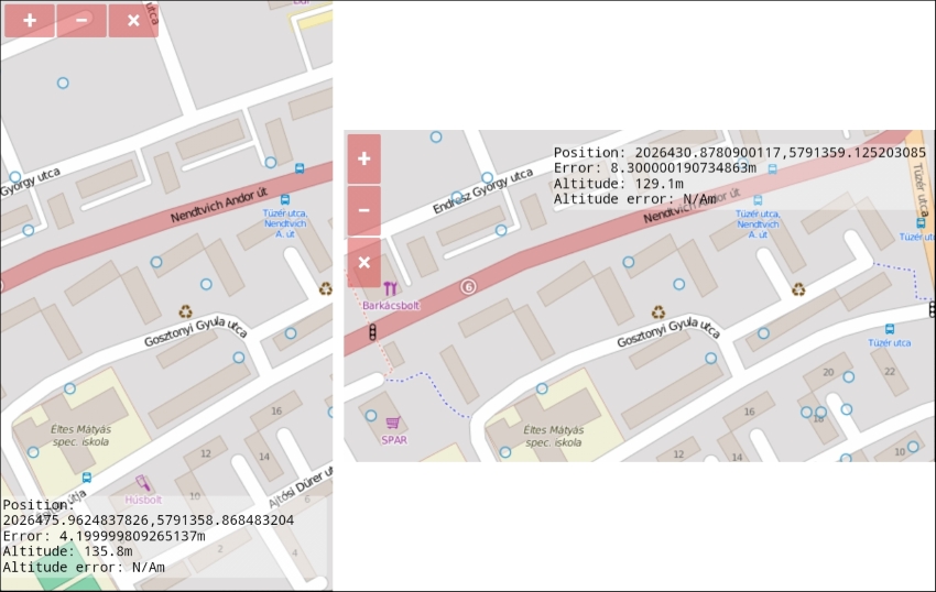 Adding controls for touch devices
