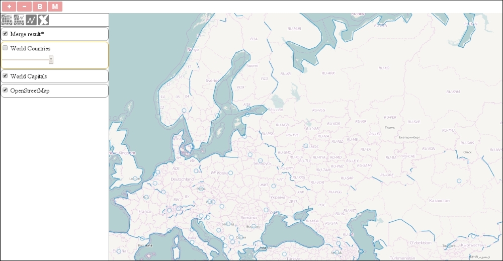 Implementing a merge operation