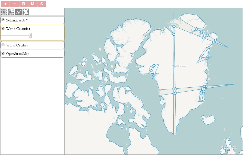 Implementing the self-intersect operation