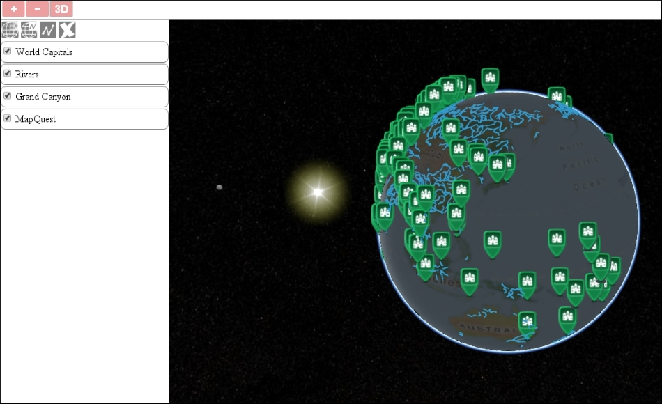 Extending the Cesium scene