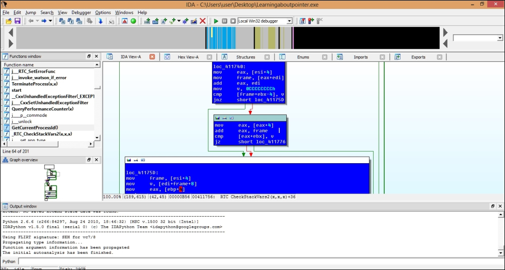 Getting to know IDA Pro