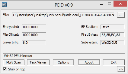 Step 1 – fingerprinting