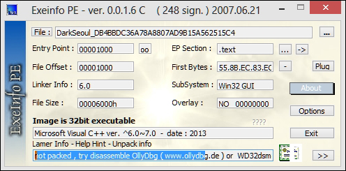 Step 1 – fingerprinting