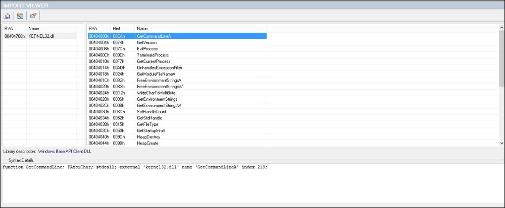 Step 1 – fingerprinting