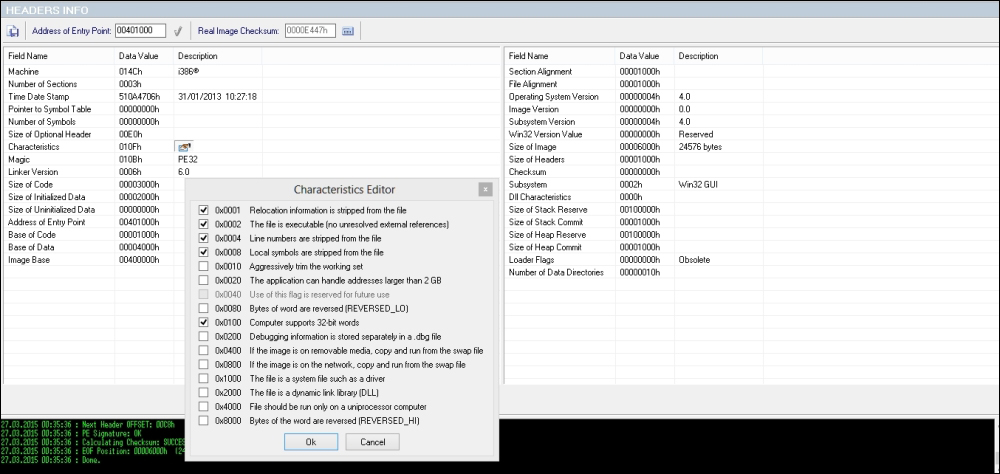 Step 1 – fingerprinting