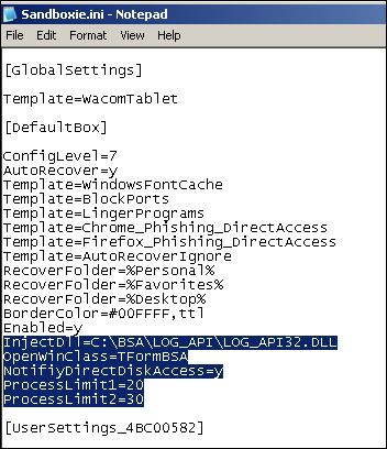 Step 2 – static and dynamic analysis