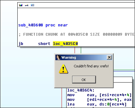 Step 2 – static and dynamic analysis