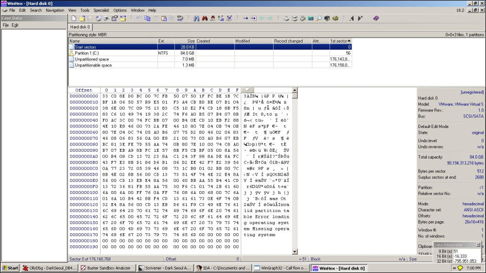 Verifying MBR integrity