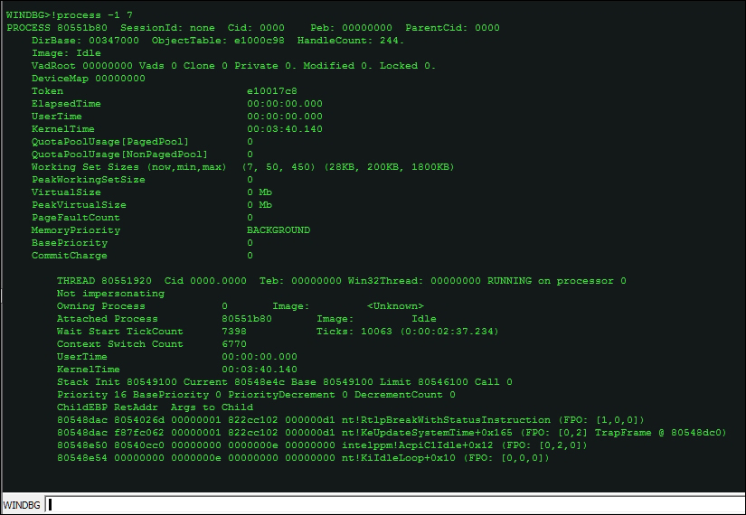 Enumerating Running Processes