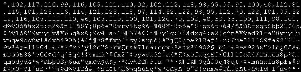Preliminary dumping and analysis