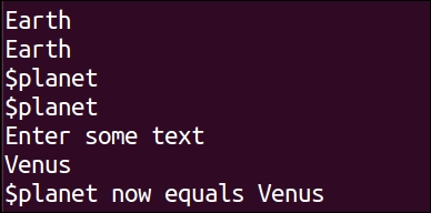 Understanding variables