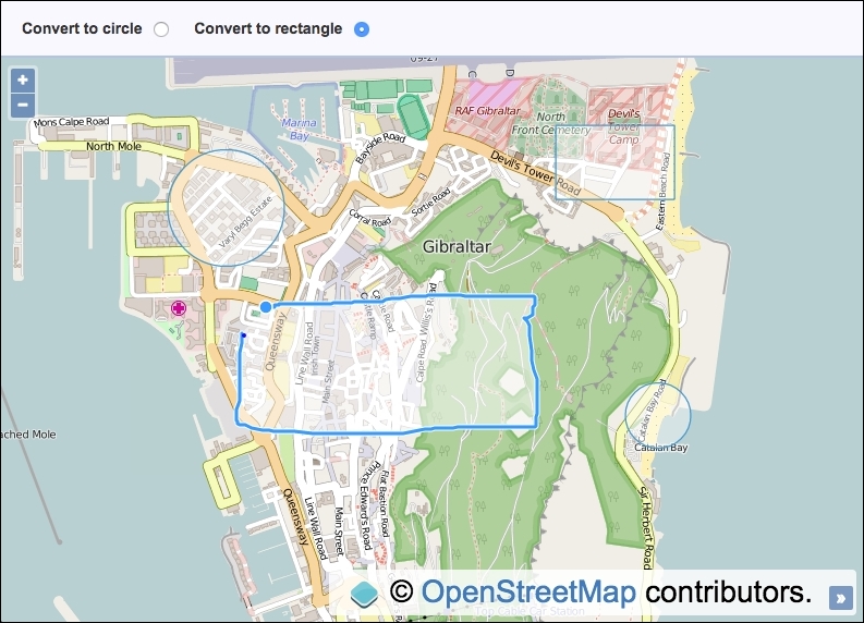 Drawing in freehand mode