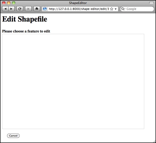 Using OpenLayers to display the map